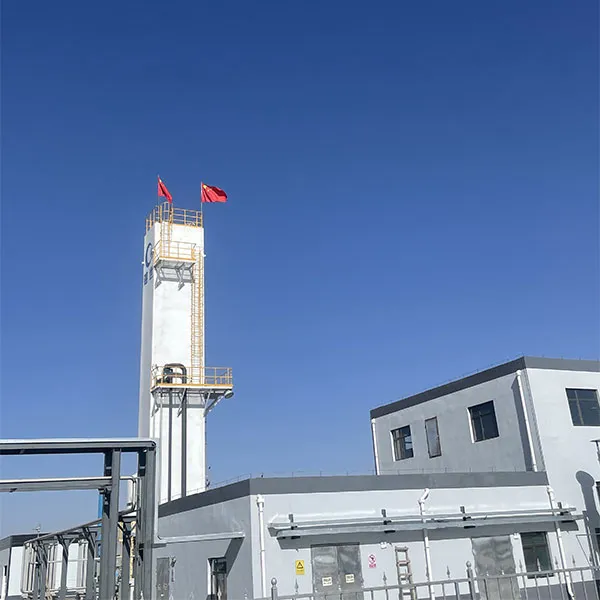 Установка для разделения воздуха тип KDON-1500-3500 в провинции Ганьсу успешно введена в эксплуатацию