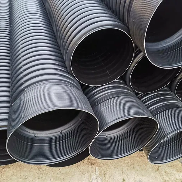 Двухслойная гофрированная труба из ПВП