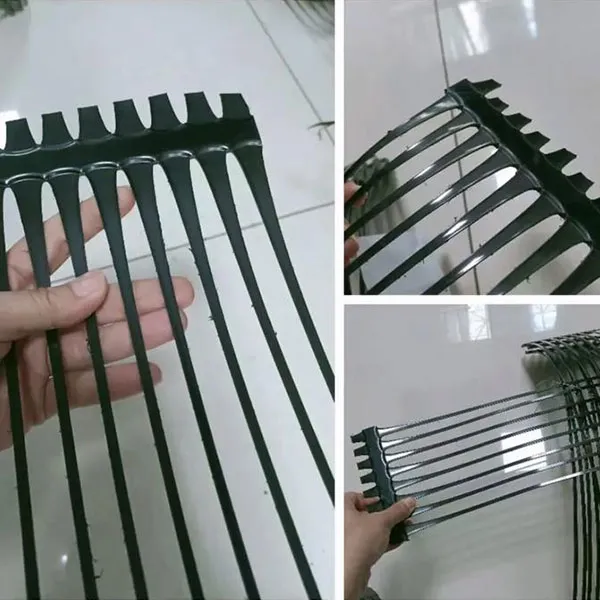 Одноосная пластиковая георешётка