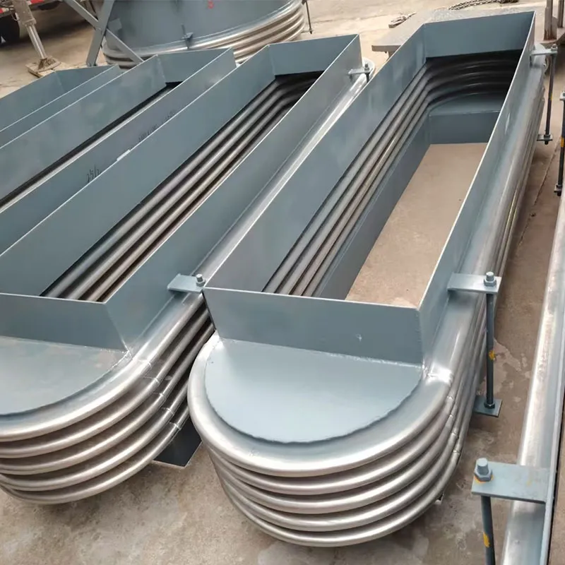 Прямоугольный скругленный сильфонный компенсатор