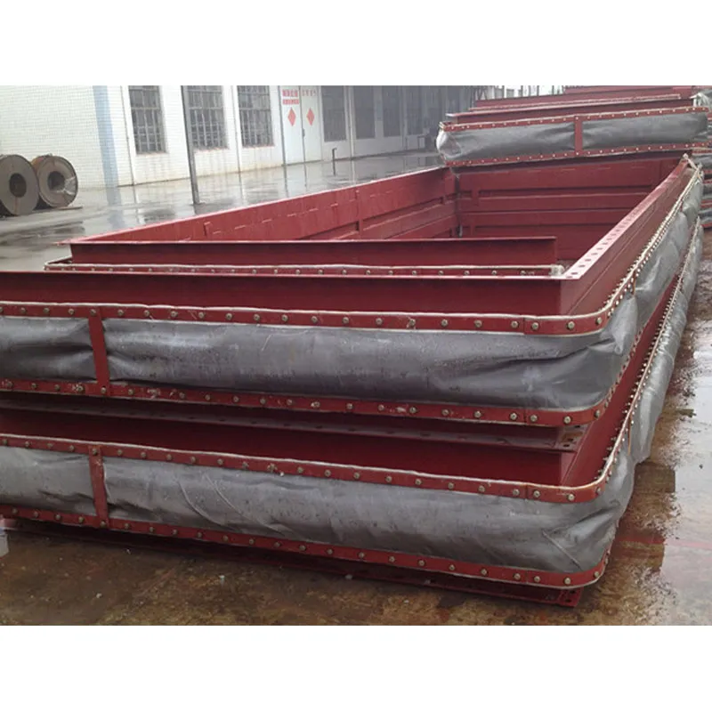 Фланцевый прямоугольный неметаллический компенсатор