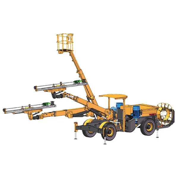 Полностью гидравлическая проходческая буровая установка модель KJ422