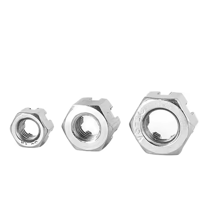DIN935-1 Tybe B Hex Slotted and Castle Nut
