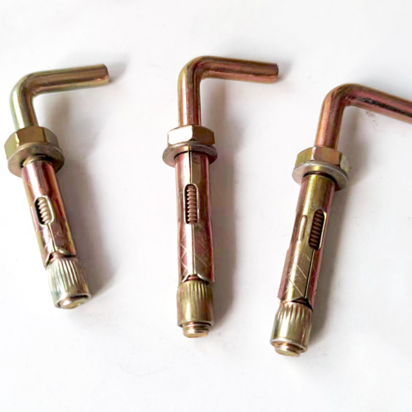 Sleeve anchor with square hook