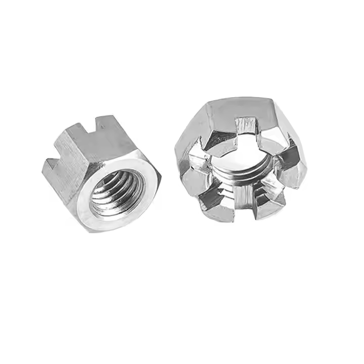 DIN935-1 Tybe B Hex Slotted and Castle Nut