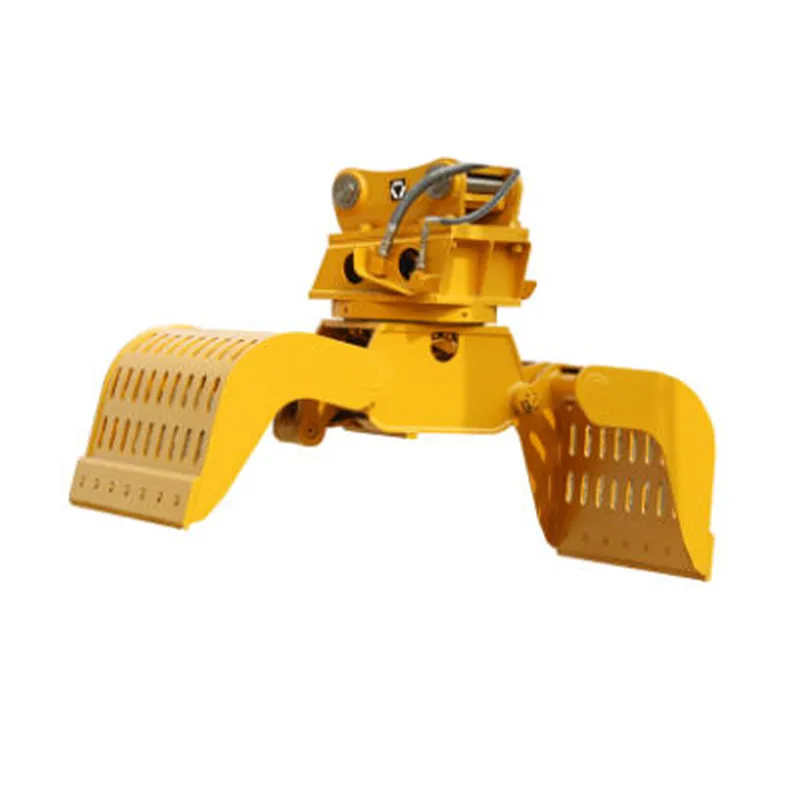 Клещевой захват для экскаватора