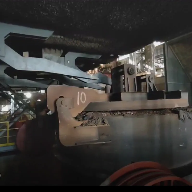 Косозубый паз сталеразливочный ковш установка и снятие крышки устройство