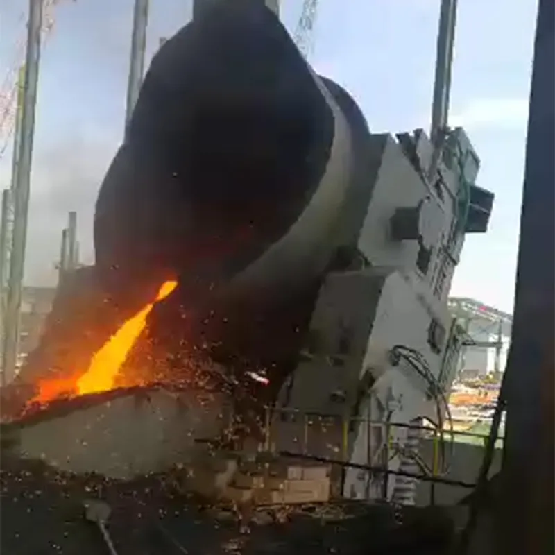 Полностью автоматический сталеразливочный (чугунный) ковш гидравлический опрокидывающий механизм