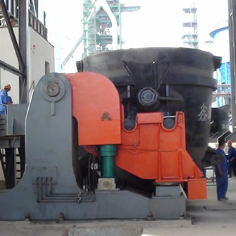 Полностью автоматический сталеразливочный (чугунный) ковш гидравлический опрокидывающий механизм