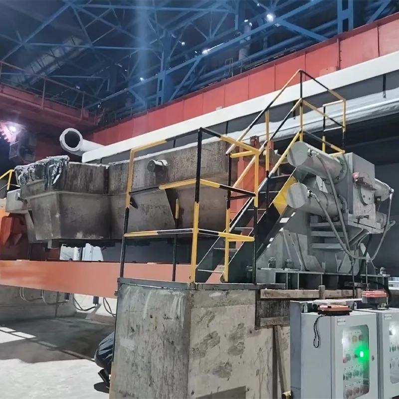 Реечный цилиндр передаточный промежуточный ковш опрокидывающее устройство