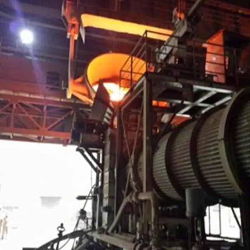 Технология центробежной грануляции десульфуризационного шлака