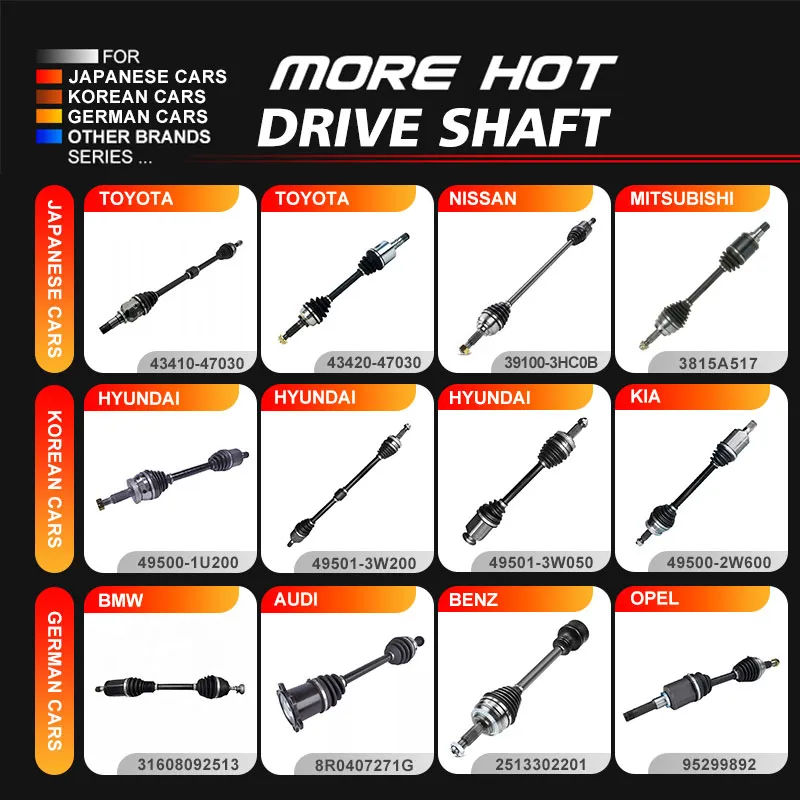 KINGSTEEL Автозапчасти Правый передний приводной вал для Mitsubishi Pajero V73 L 200 MONTERO MR453384