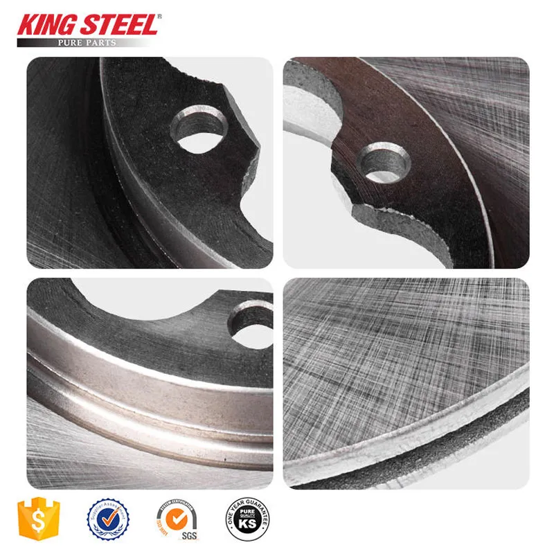 KingSteel Китайский оптовый продавец Японские автозапчасти Высококачественный тормозной диск для Toyota Hiace TRH20# 212 22 LH20 05 43521-26190