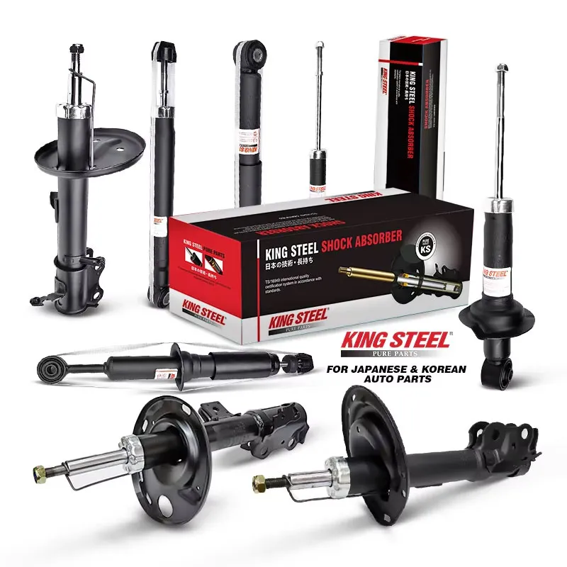 Амортизаторы Kingsteel (ООО Гуанчжоу Цзиньюй Автозапчасти) для корейских и японских автомобилей: Toyota, Mitsubishi, Hyundai, Suzuki, Nissan Patrol Y61, Mazda 3