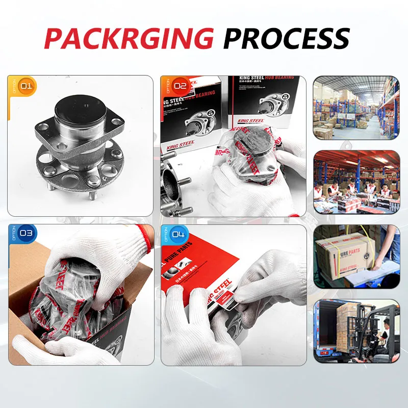 В наличии OEM 43560-26010 Автозапчасти Передний мост Коробка передач Левый правый подшипник ступицы колеса для TOYOTA Hiace Commuter Regius Van