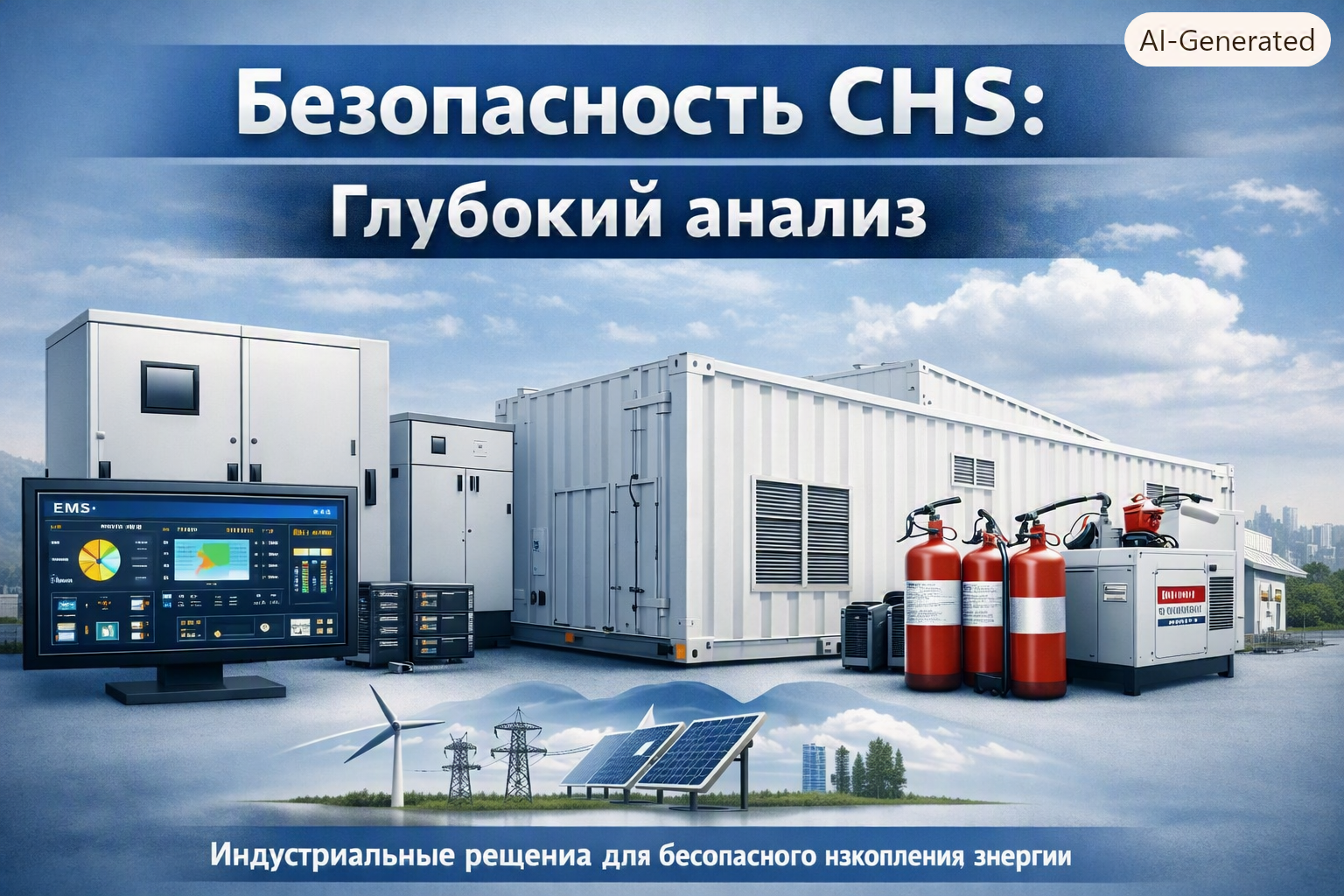 Глубокий анализ системы безопасности промышленных систем накопления энергии