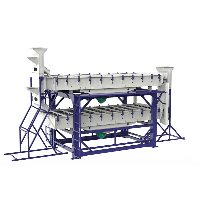 Двухъярусная сортировочная машина для удаления примесей