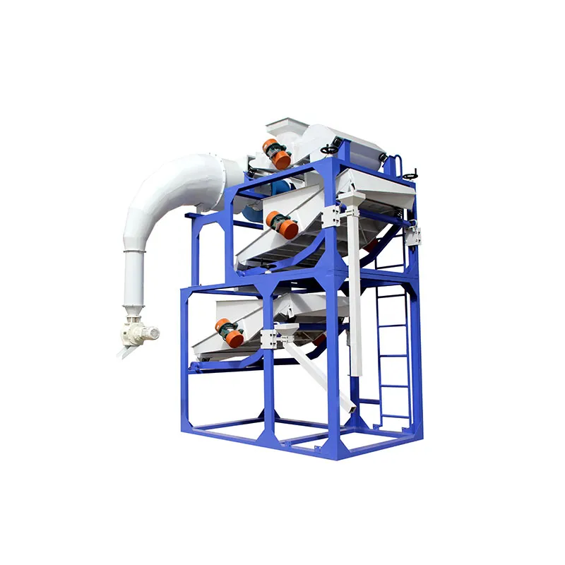 Сортировальный стол для измельченных ядер