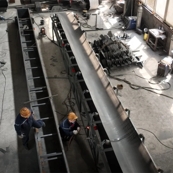 Ленточный конвейер DTII длиной 30 м в срочном производстве для Гондураса