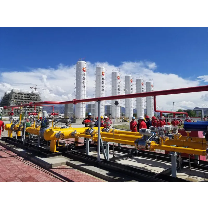 Газораспределительные станции и станции разделения газа для магистрального природного газа (ERC)