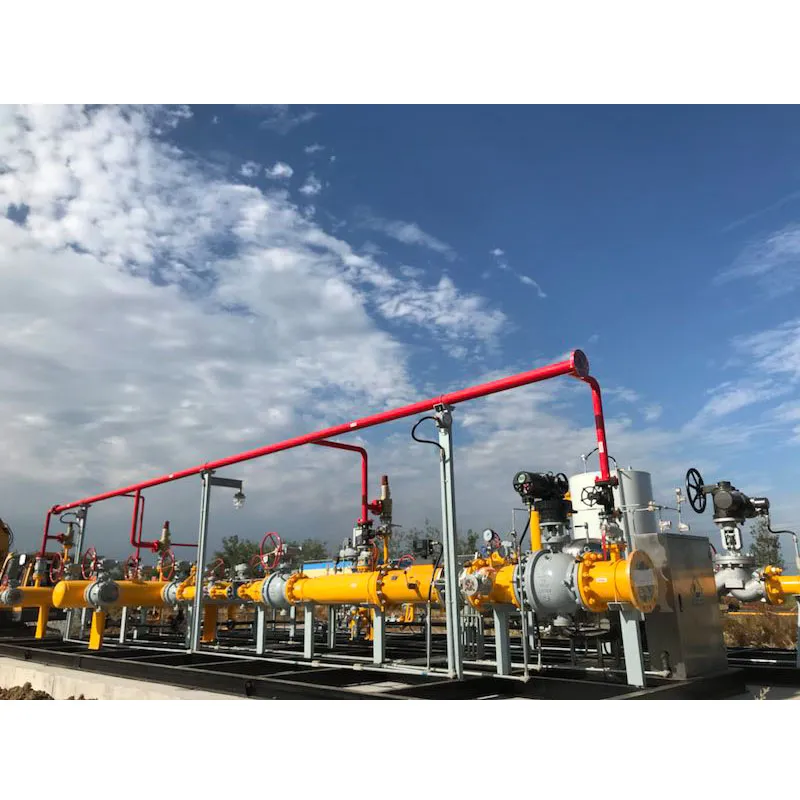 Газораспределительные станции и станции разделения газа для магистрального природного газа (ERC)