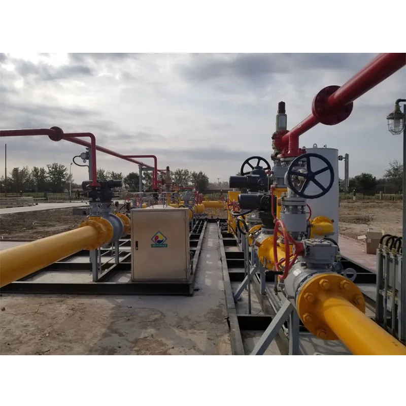 Газораспределительные станции и станции разделения газа для магистрального природного газа (ERC)