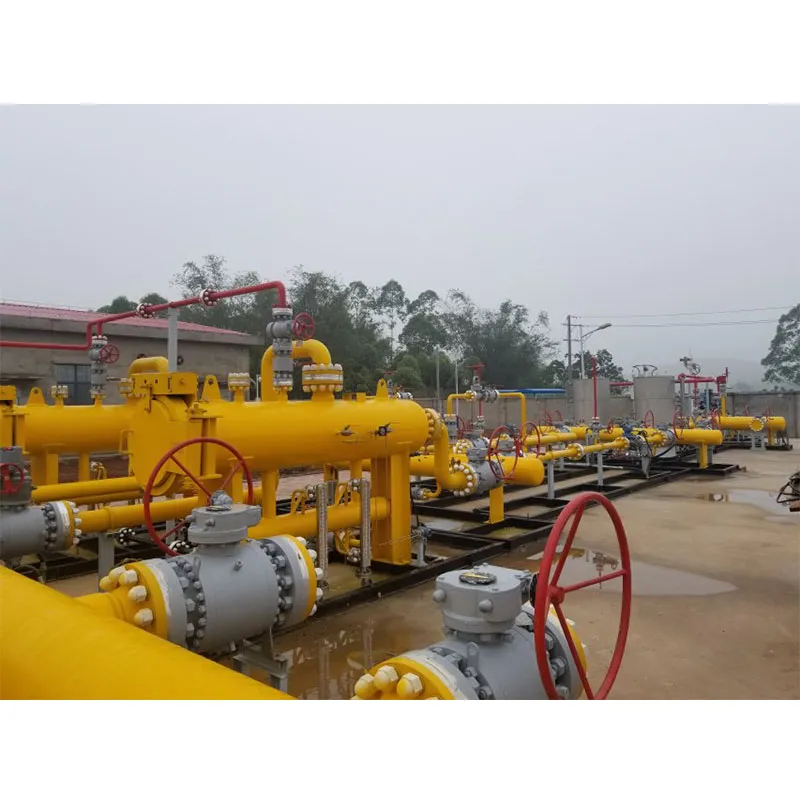 Газораспределительные станции и станции разделения газа для магистрального природного газа (ERC)