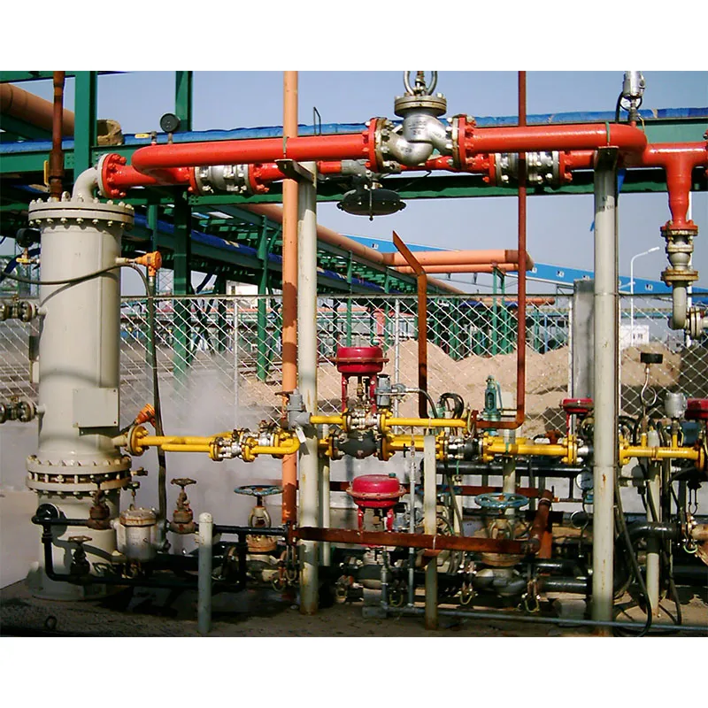 Крупные блочные установки газификации и смешения для резервуарных парков СУГ