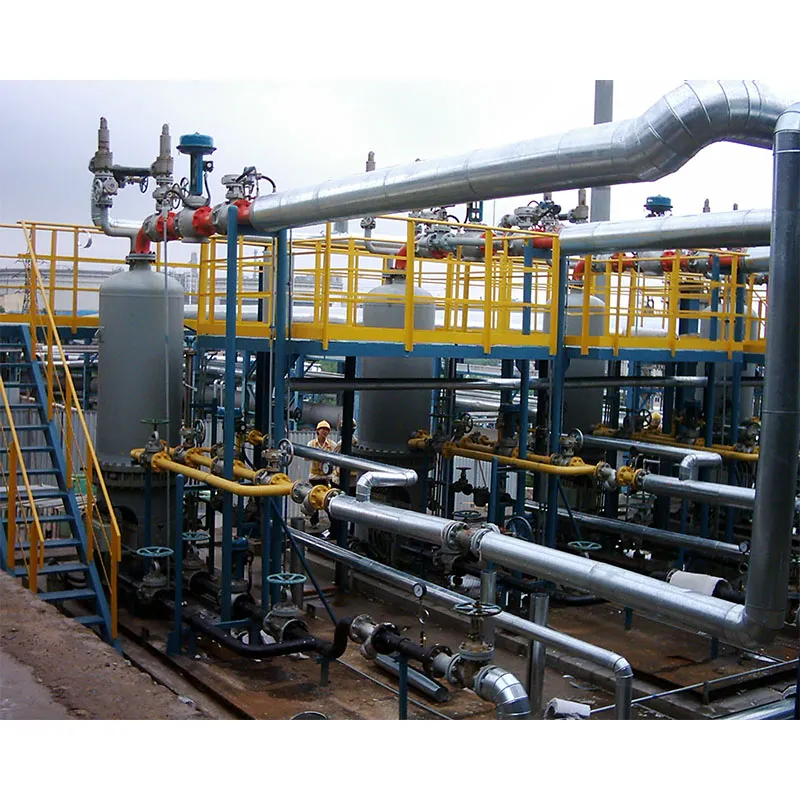 Крупные блочные установки газификации и смешения для резервуарных парков СУГ