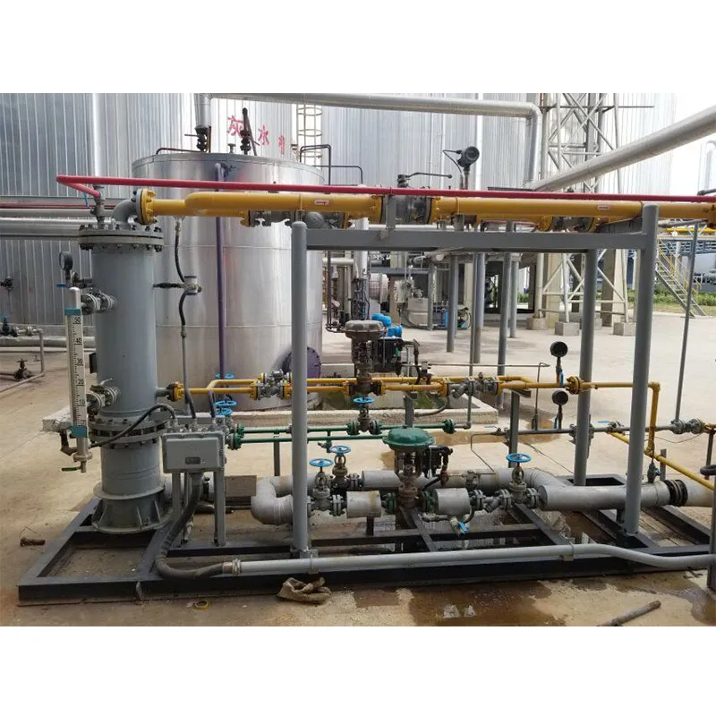 Крупные блочные установки газификации и смешения для резервуарных парков СУГ