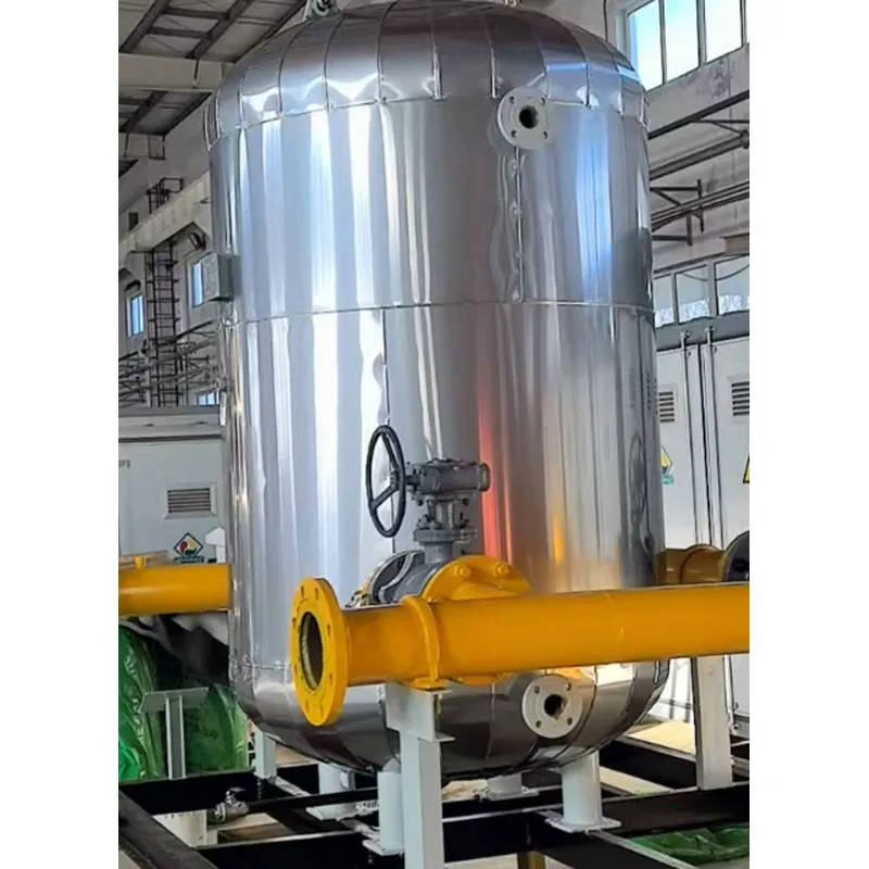 Паровые испарители для жидкого аммиака с водяным подогревом