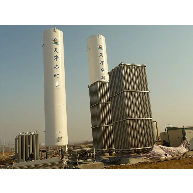 Резервуарные газификационные станции снабжения газом на базе СПГ (ECB)