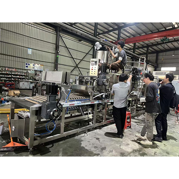 Компании кондитерской промышленности со всей страны собрались на заводе Benang Machinery в Цюаньчжоу для успешной проверки и пробного запуска специально разработанного оборудования.