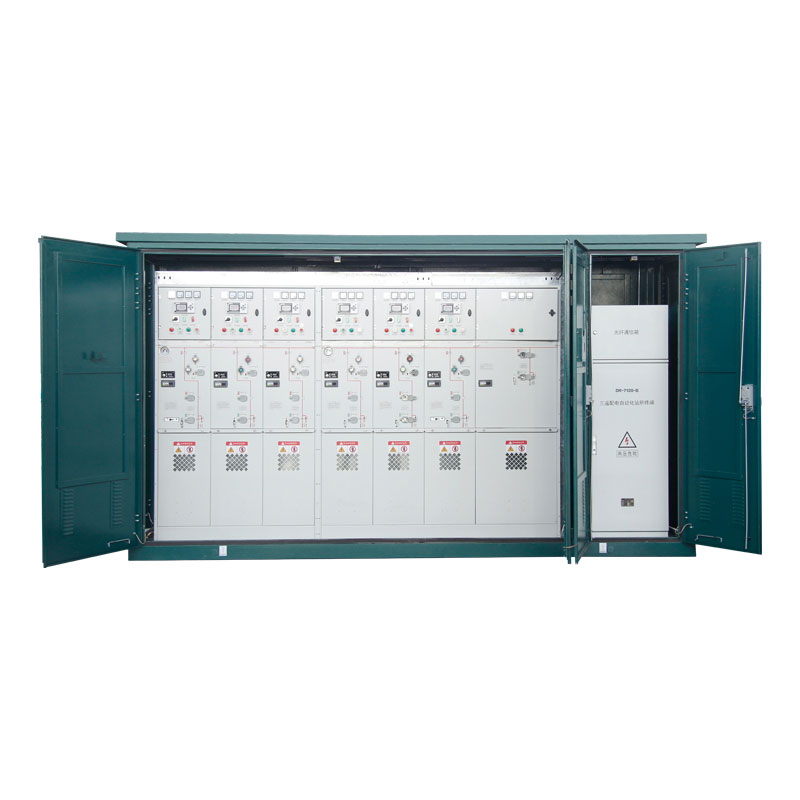 Комплектный шкаф кольцевого распределительного пункта с интеграцией первичных и вторичных цепей