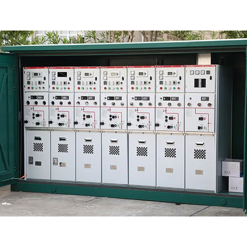 Комплектный шкаф кольцевого распределительного пункта с интеграцией первичных и вторичных цепей