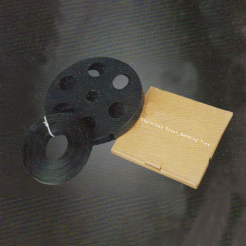 Стяжка в ленте из нержавеющей стали с ПВХ-покрытием в рулонах TSCV