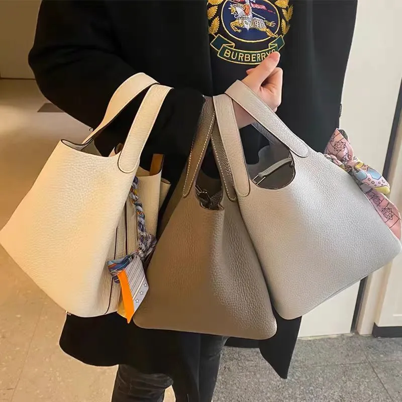 Женская кожа для модных сумок с текстурой «личи»