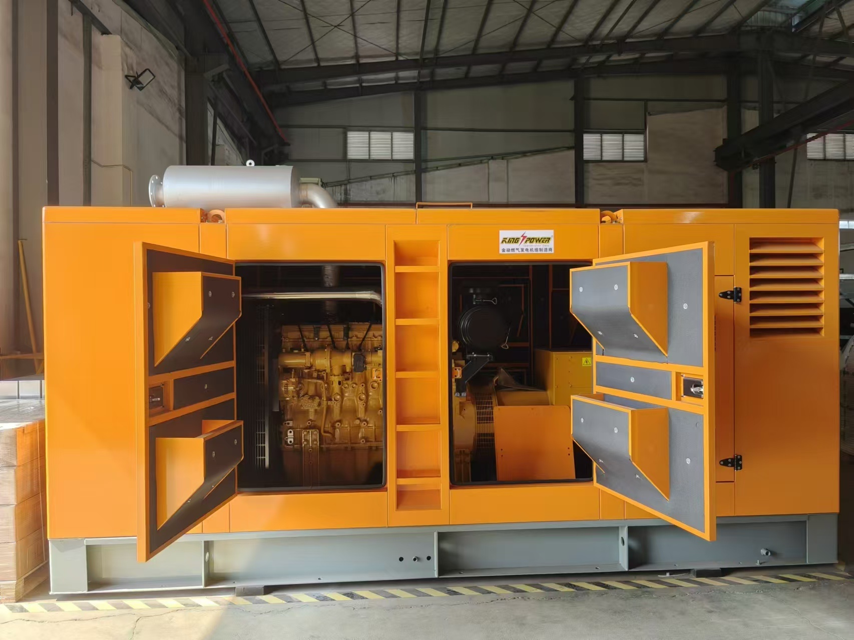 Газовый генератор 500 кВт / 625 кВА по заводской цене, малошумный, с низким уровнем выбросов