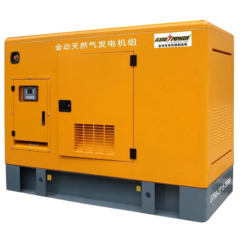 100 kW бесшумная генераторная установка на природном газе