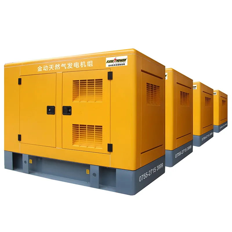 100 kW бесшумная генераторная установка на природном газе