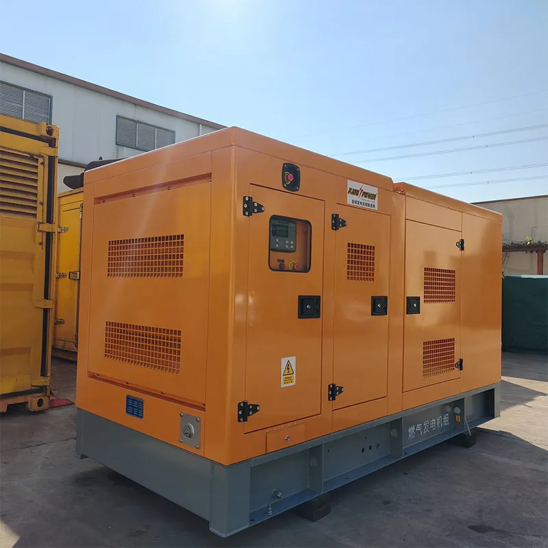 100 kW бесшумная генераторная установка на природном газе