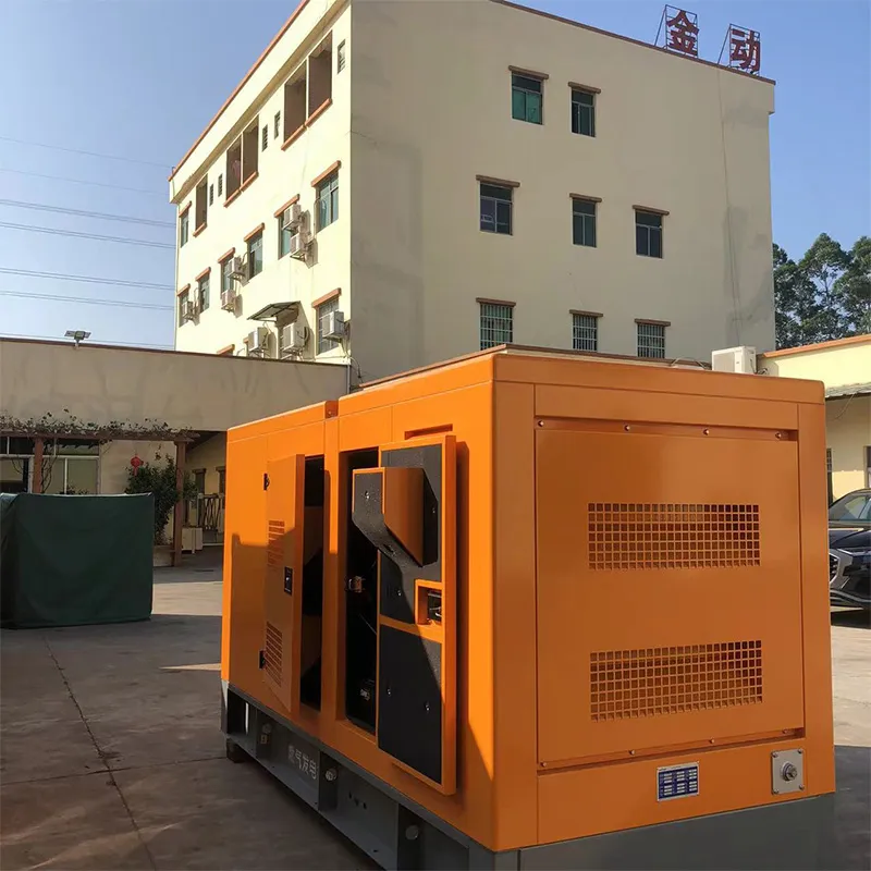 100 kW бесшумная генераторная установка на природном газе