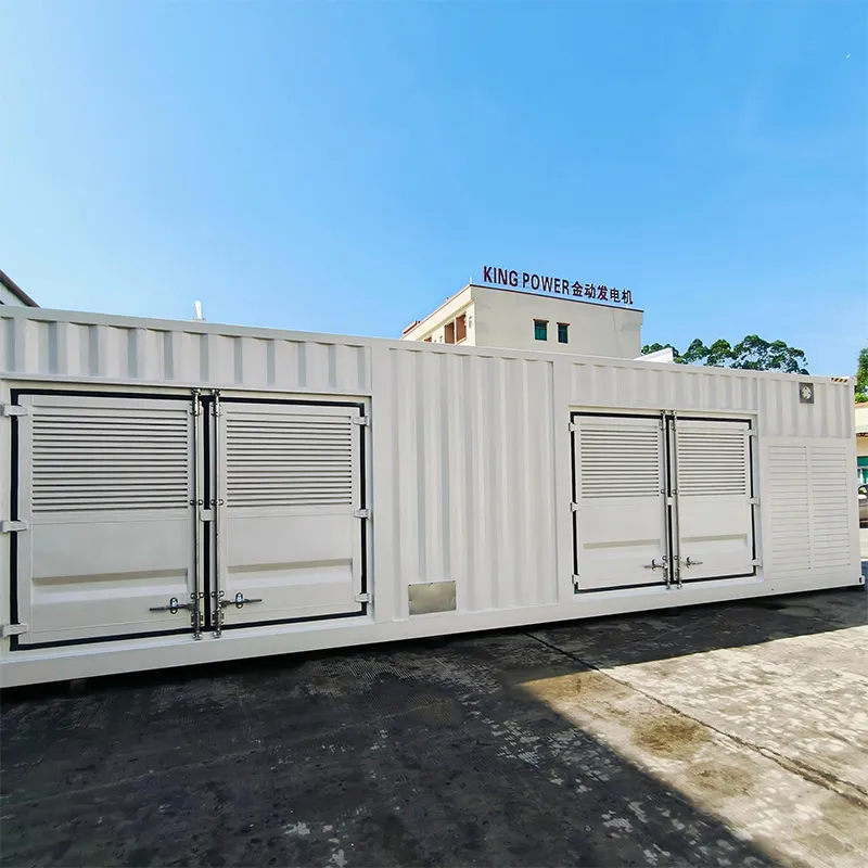 1000 kW контейнерная генераторная установка на природном газе