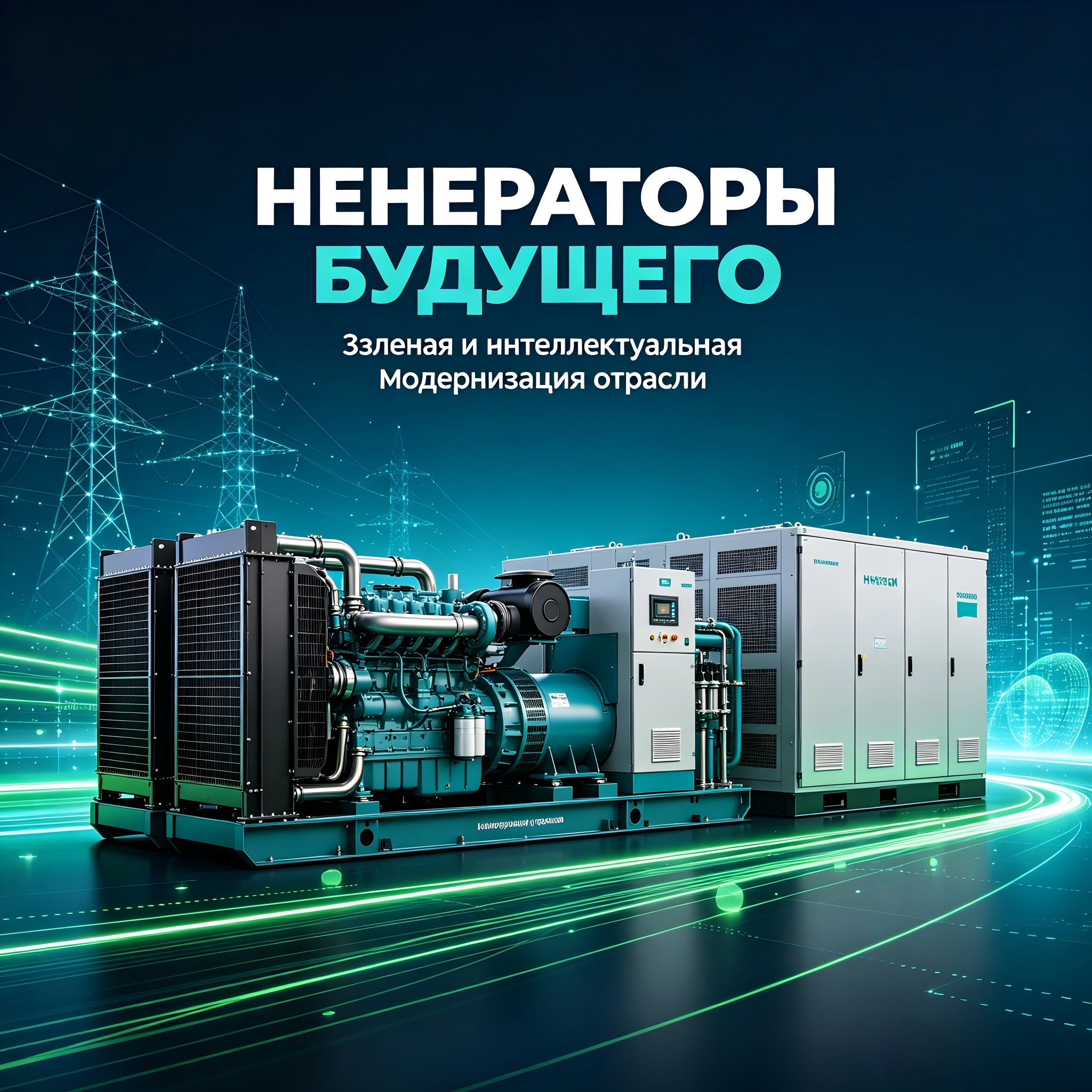 Зеленая и интеллектуальная модернизация: отрасль производства генераторных установок открывает новый этап качественного развития