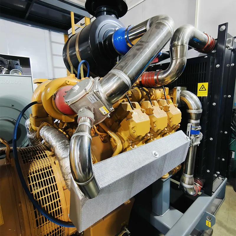 150 kW открытая биогазовая генераторная установка