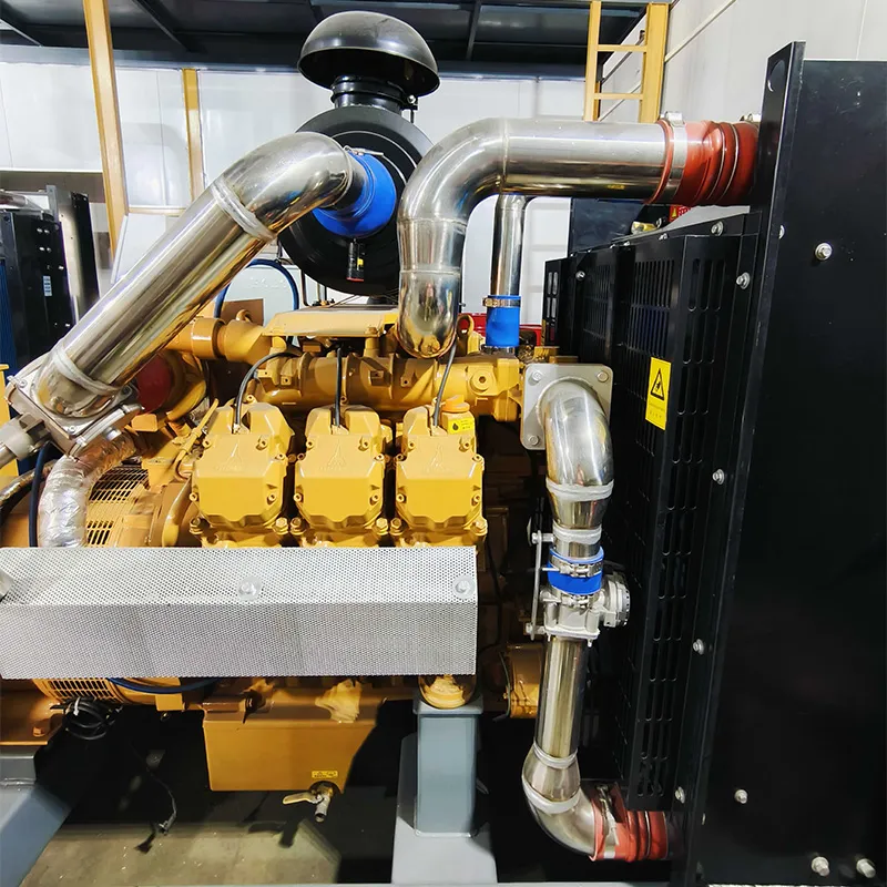 150 kW открытая биогазовая генераторная установка