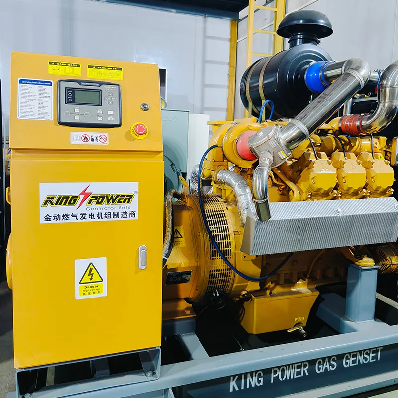 150 kW открытая биогазовая генераторная установка