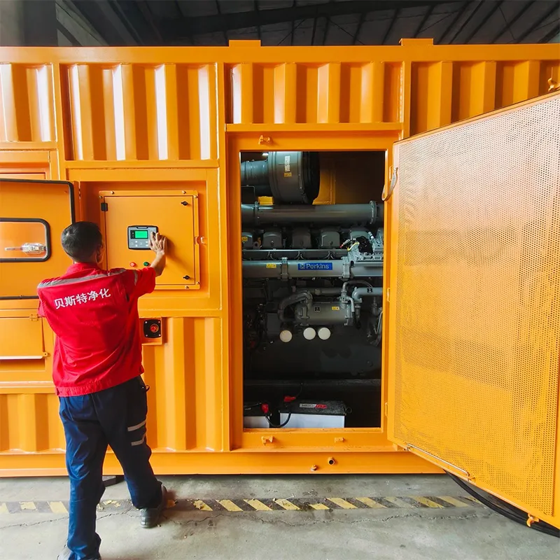 1500  kW контейнерный дизельный генератор