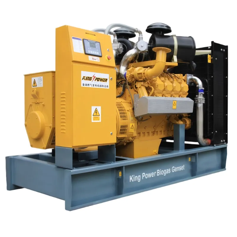 200 kW открытая биогазовая генераторная установка