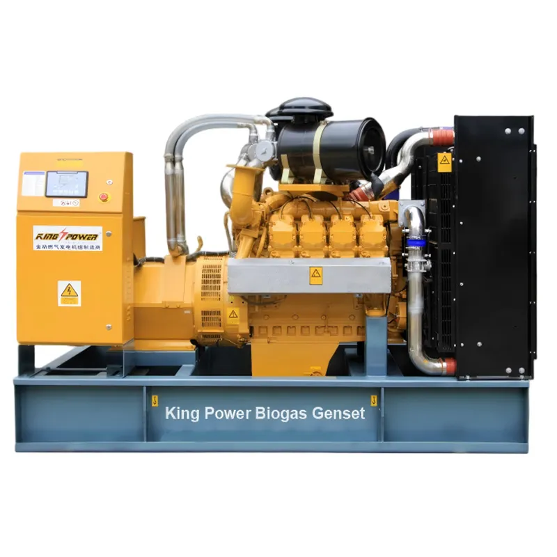 200 kW открытая биогазовая генераторная установка